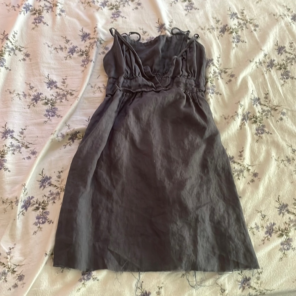 ADORABLEEE bella swan inspo brandy melville navy dress